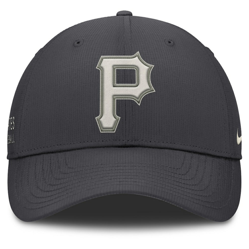Pittsburgh Pirates Club Dri-FIT Adjustable Hat Anthracite | Nike