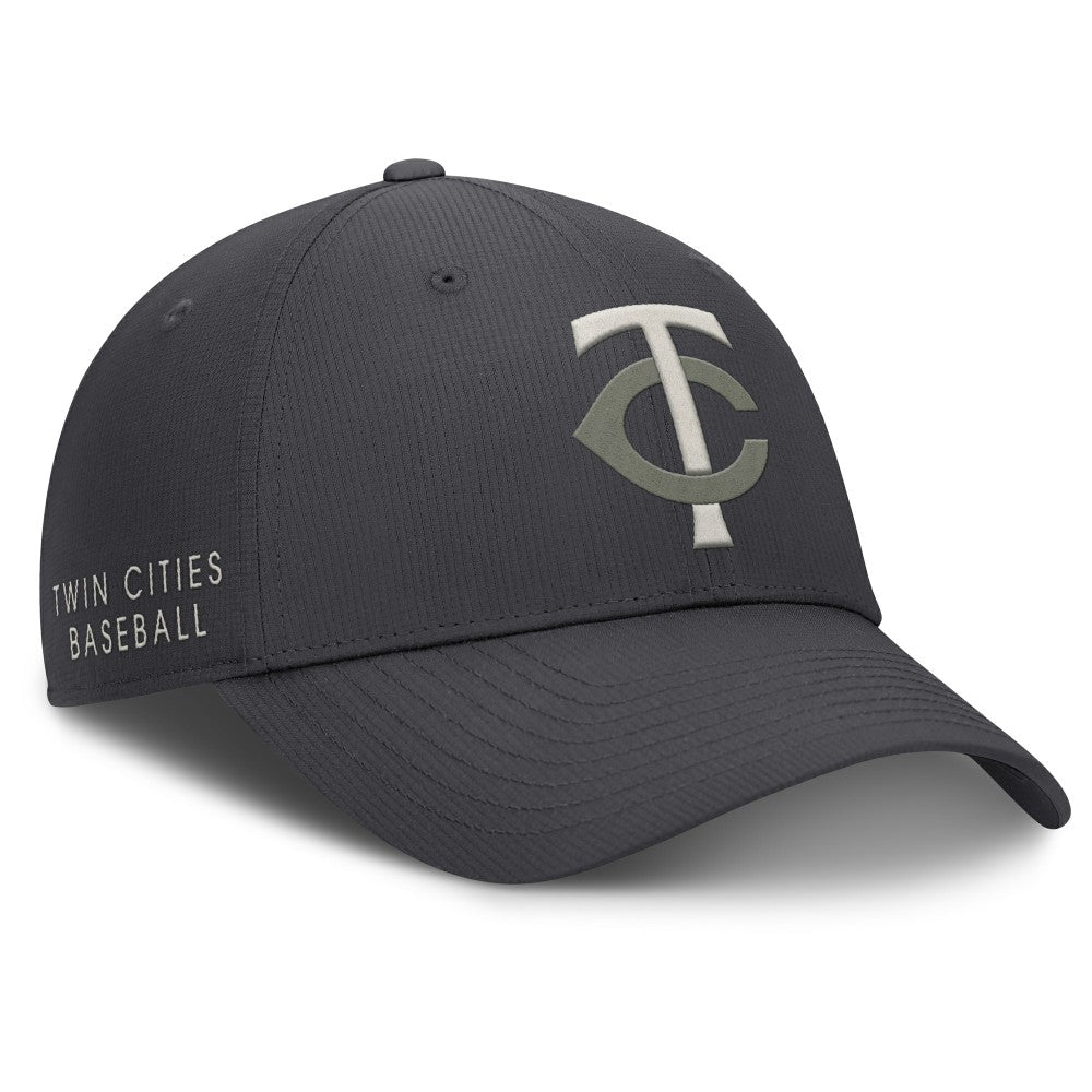 Minnesota Twins Club Dri-FIT Adjustable Hat Anthracite | Nike