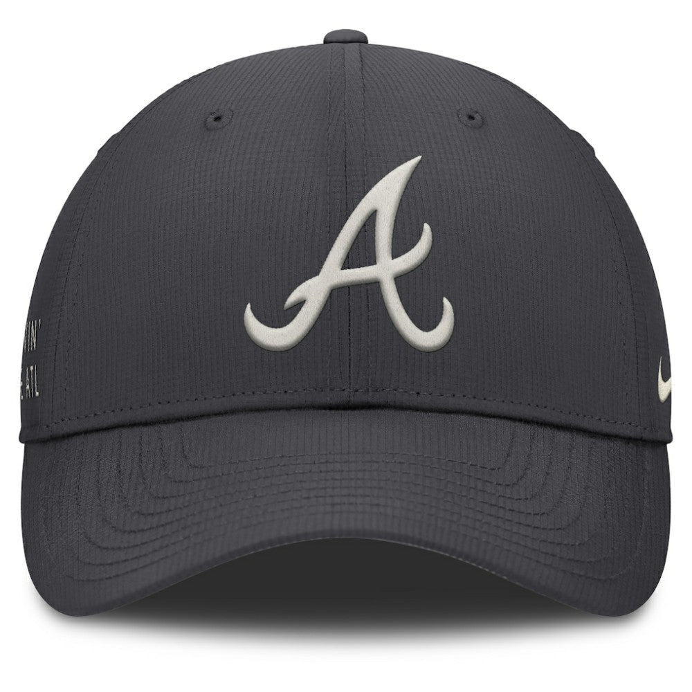 Atlanta Braves Club Dri-FIT Adjustable Hat Anthracite | Nike