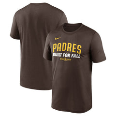 San Diego Padres 2025 MLB Postseason Authentic Collection Legend Dri-FIT T-Shirt Brown | Nike