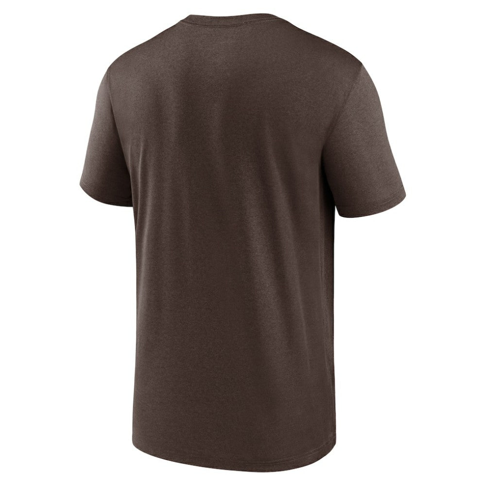 San Diego Padres 2025 MLB Postseason Authentic Collection Legend Dri-FIT T-Shirt Brown | Nike