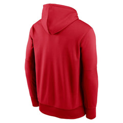 Philadelphia Phillies 2025 MLB Postseason Authentic Collection Therma Fleece Hoodie Red | Nike