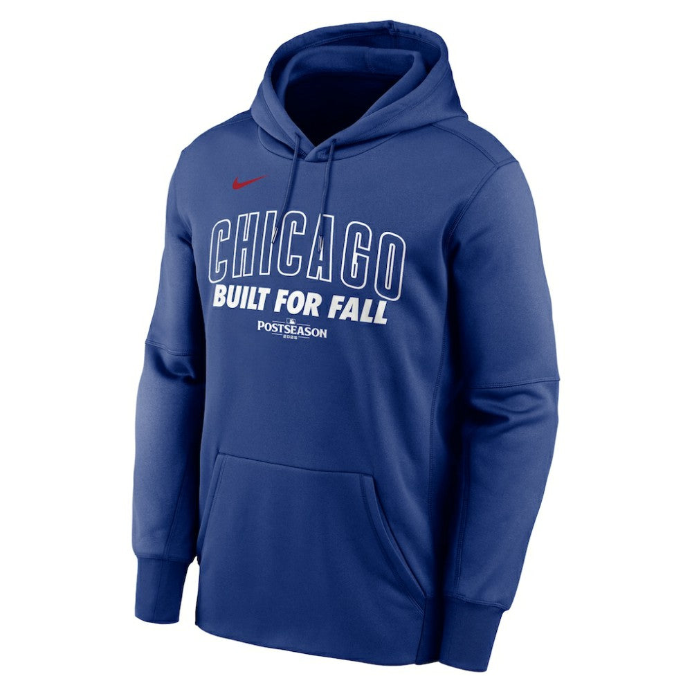 Chicago Cubs 2025 MLB Postseason Authentic Collection Therma Fleece Hoodie Royal | Nike
