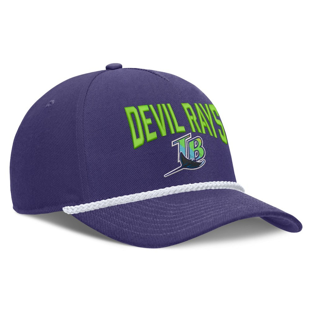 Tampa Bay Rays Cooperstown Rise Adjustable Hat Purple | Nike