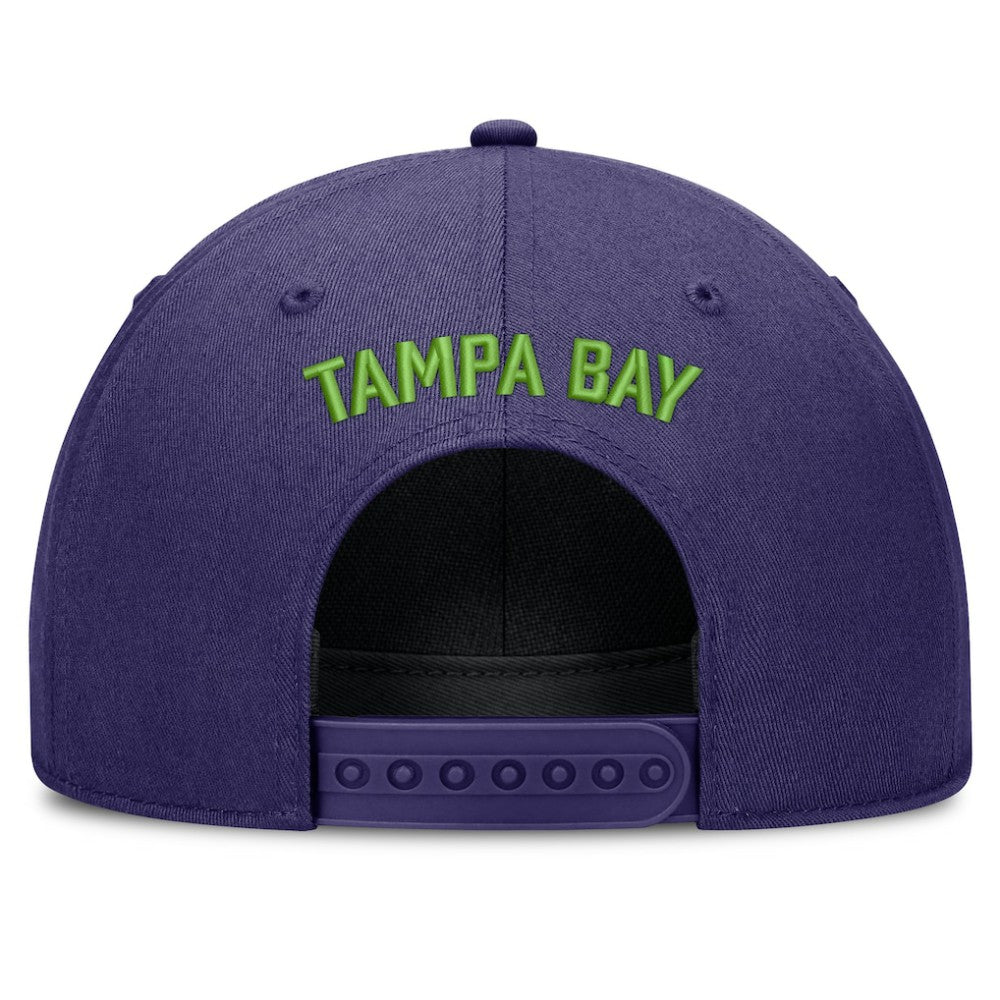 Tampa Bay Rays Cooperstown Rise Adjustable Hat Purple | Nike