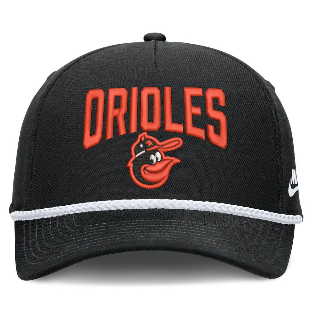Baltimore Orioles Cooperstown Rise Adjustable Hat Black | Nike