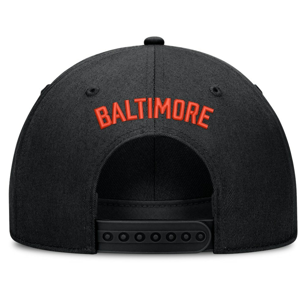 Baltimore Orioles Cooperstown Rise Adjustable Hat Black | Nike