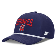 Atlanta Braves Cooperstown Rise Adjustable Hat Royal | Nike