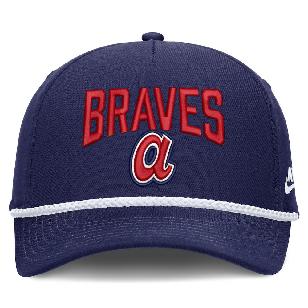 Atlanta Braves Cooperstown Rise Adjustable Hat Royal | Nike