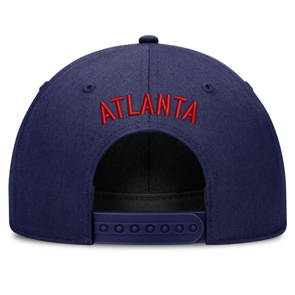 Atlanta Braves Cooperstown Rise Adjustable Hat Royal | Nike