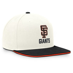 San Francisco Giants Cooperstown Pro Dri-FIT Snapback Hat Cream/Black | Nike
