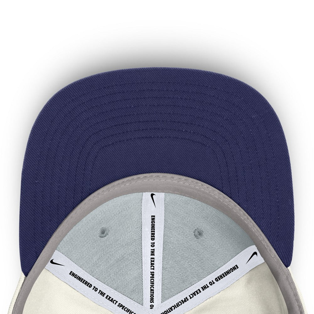 Milwaukee Brewers Cooperstown Pro Dri-FIT Snapback Hat Cream/Royal | Nike