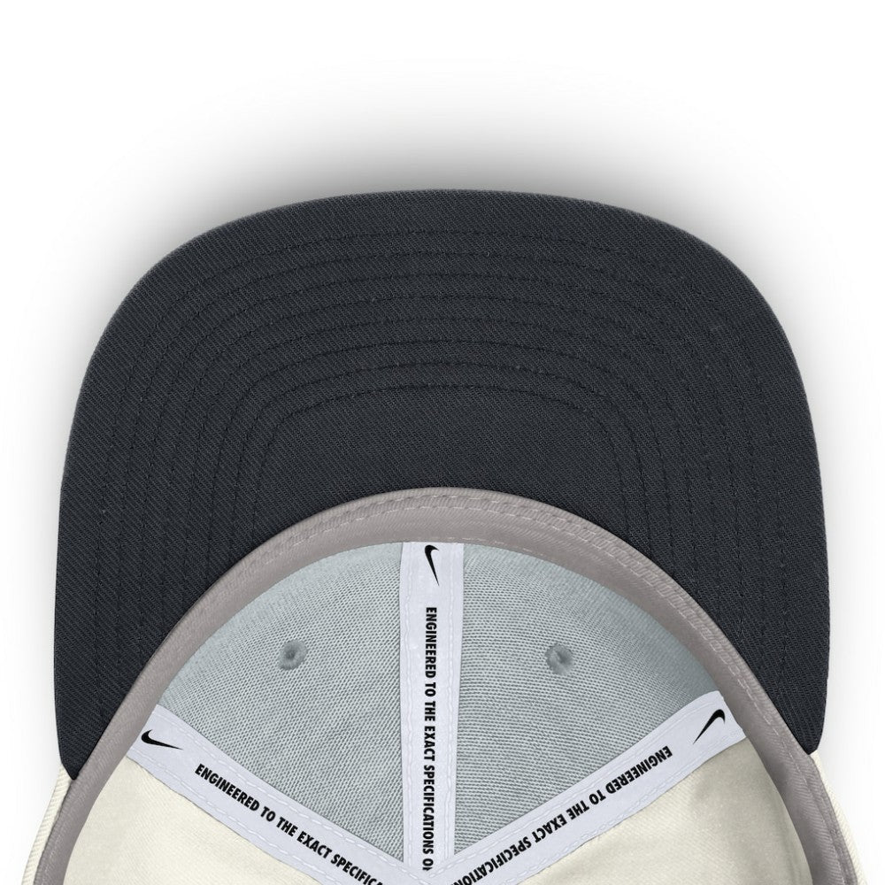 Detroit Tigers Cooperstown Pro Dri-FIT Snapback Hat Cream/Navy | Nike