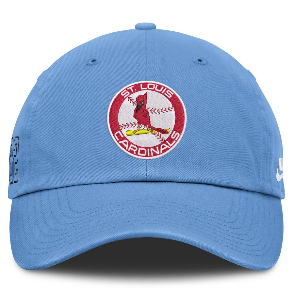 St. Louis Cardinals Cooperstown Club Adjustable Hat Light Blue | Nike