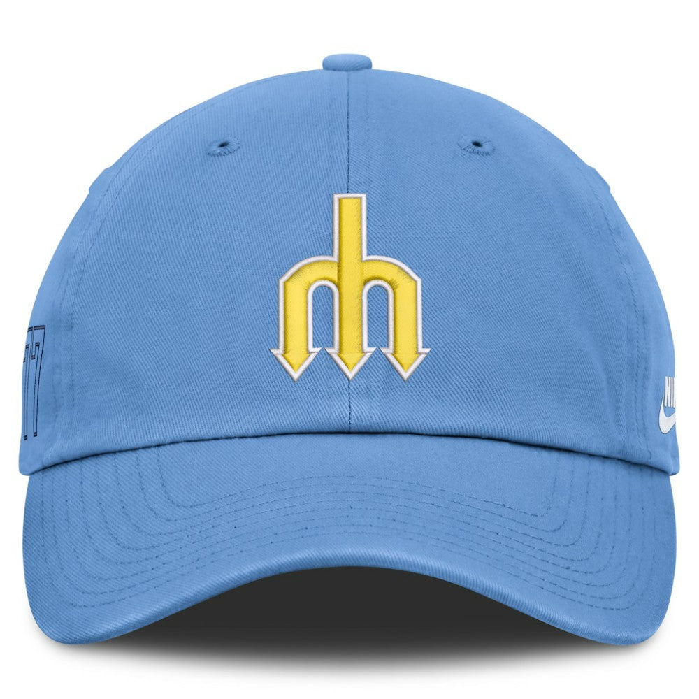 Seattle Mariners Cooperstown Club Adjustable Hat Light Blue | Nike