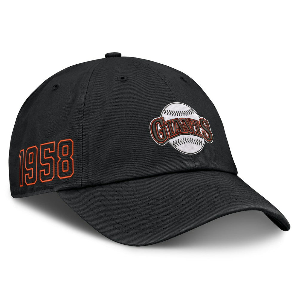 San Francisco Giants Cooperstown Club Adjustable Hat Black | Nike