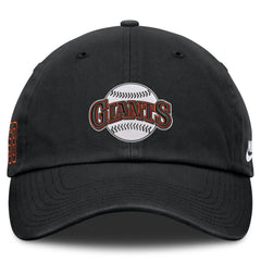 San Francisco Giants Cooperstown Club Adjustable Hat Black | Nike