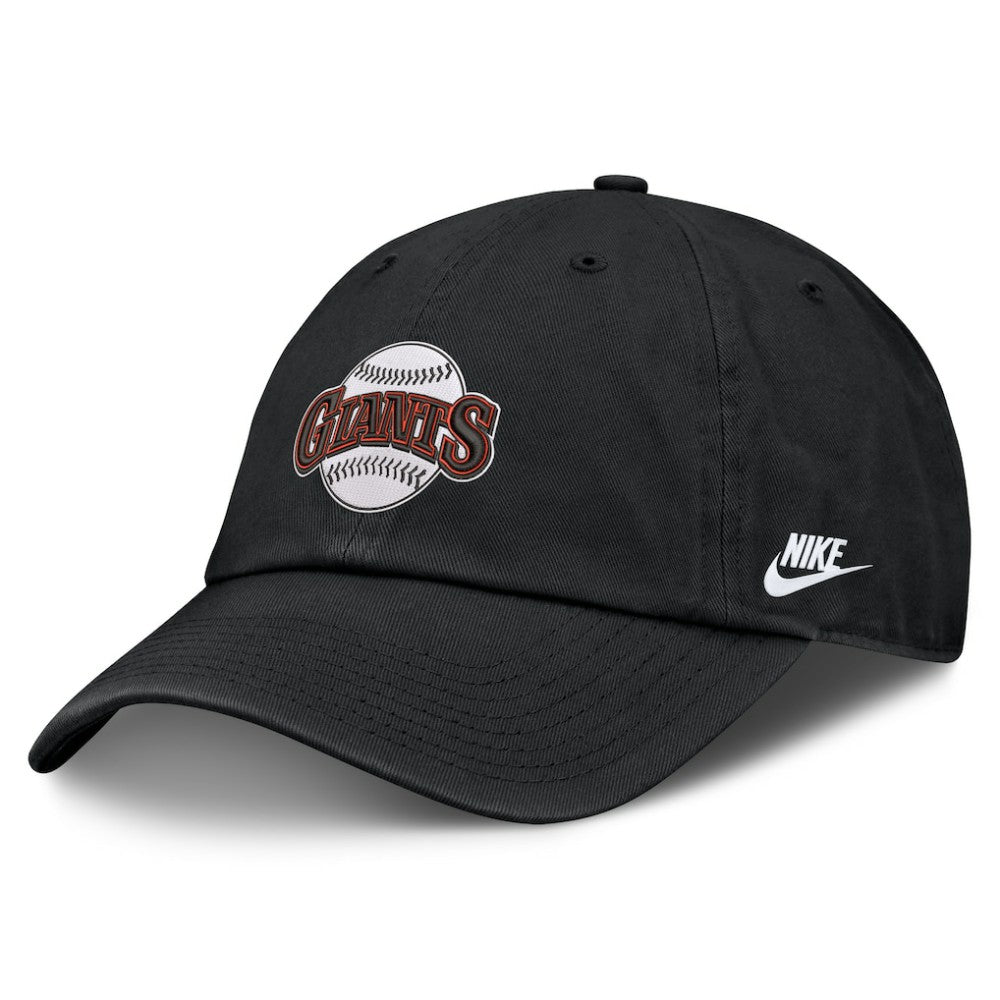 San Francisco Giants Cooperstown Club Adjustable Hat Black | Nike