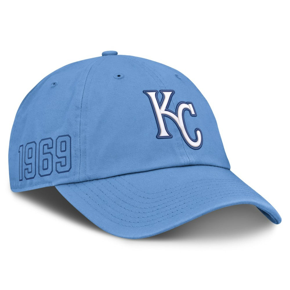 Kansas City Royals Cooperstown Club Adjustable Hat Light Blue | Nike