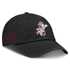 Cincinnati Reds Cooperstown Club Adjustable Hat Black | Nike
