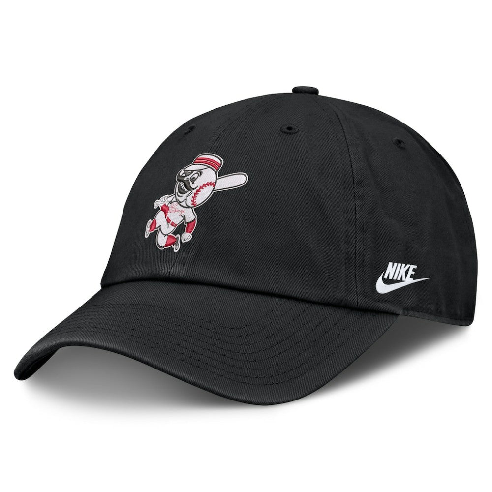 Cincinnati Reds Cooperstown Club Adjustable Hat Black | Nike