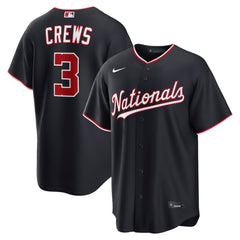 Dylan Crews Washington Nationals Alternate Replica Jersey - Navy