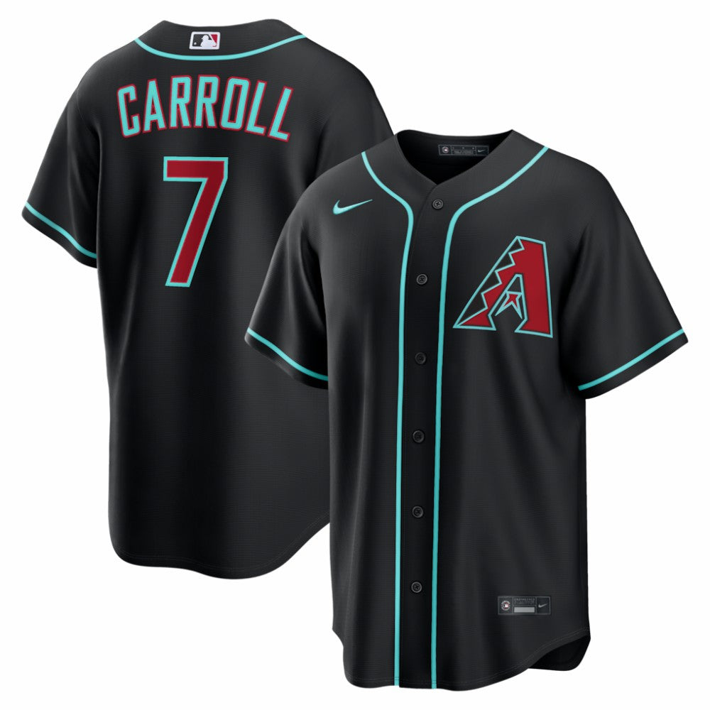 Corbin Carroll Arizona Diamondbacks Alternate Replica Jersey - Black