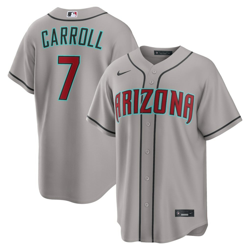 Corbin Carroll Arizona Diamondbacks Road Replica Jersey - Gray