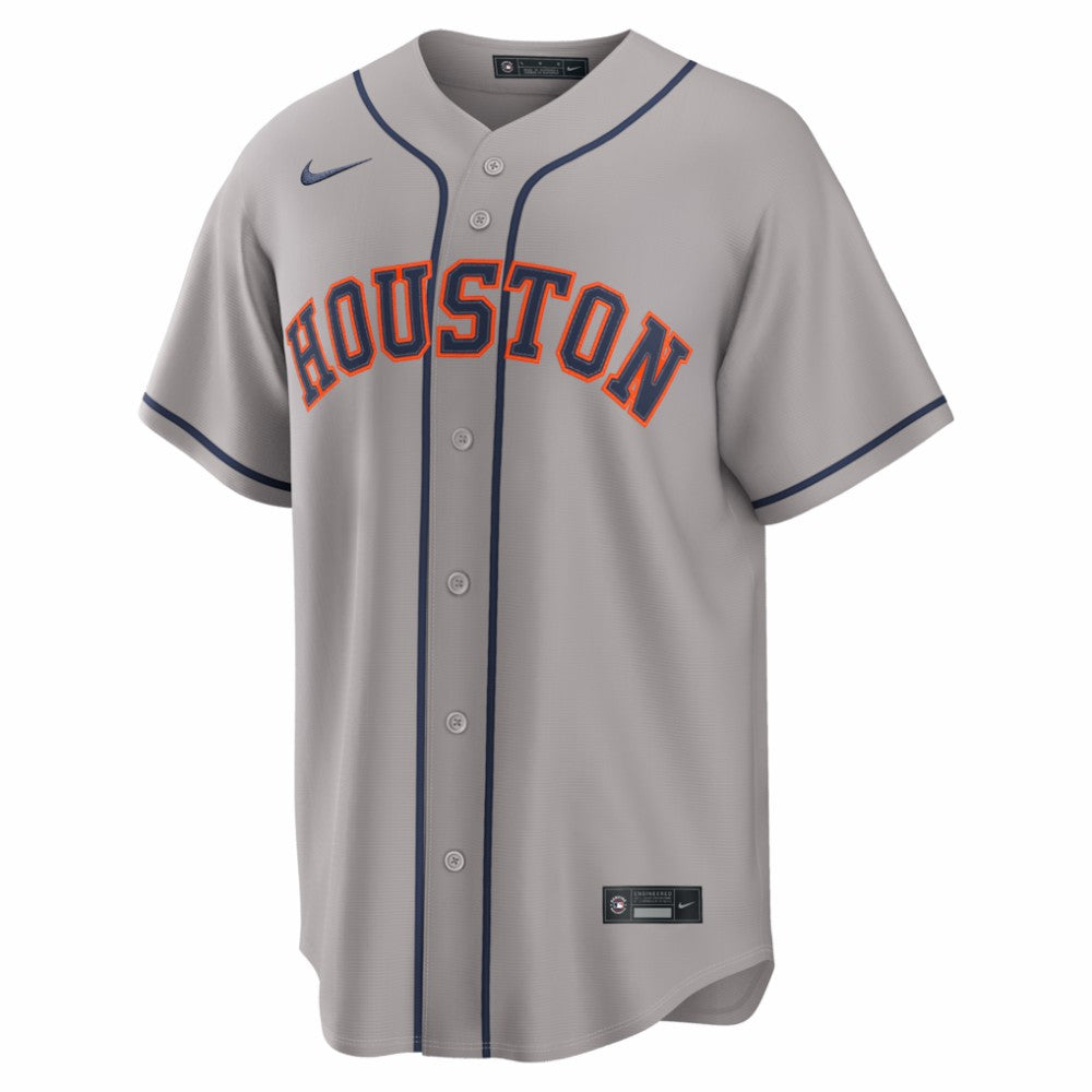 Jose Altuve Houston Astros Road Replica Jersey Gray | Nike