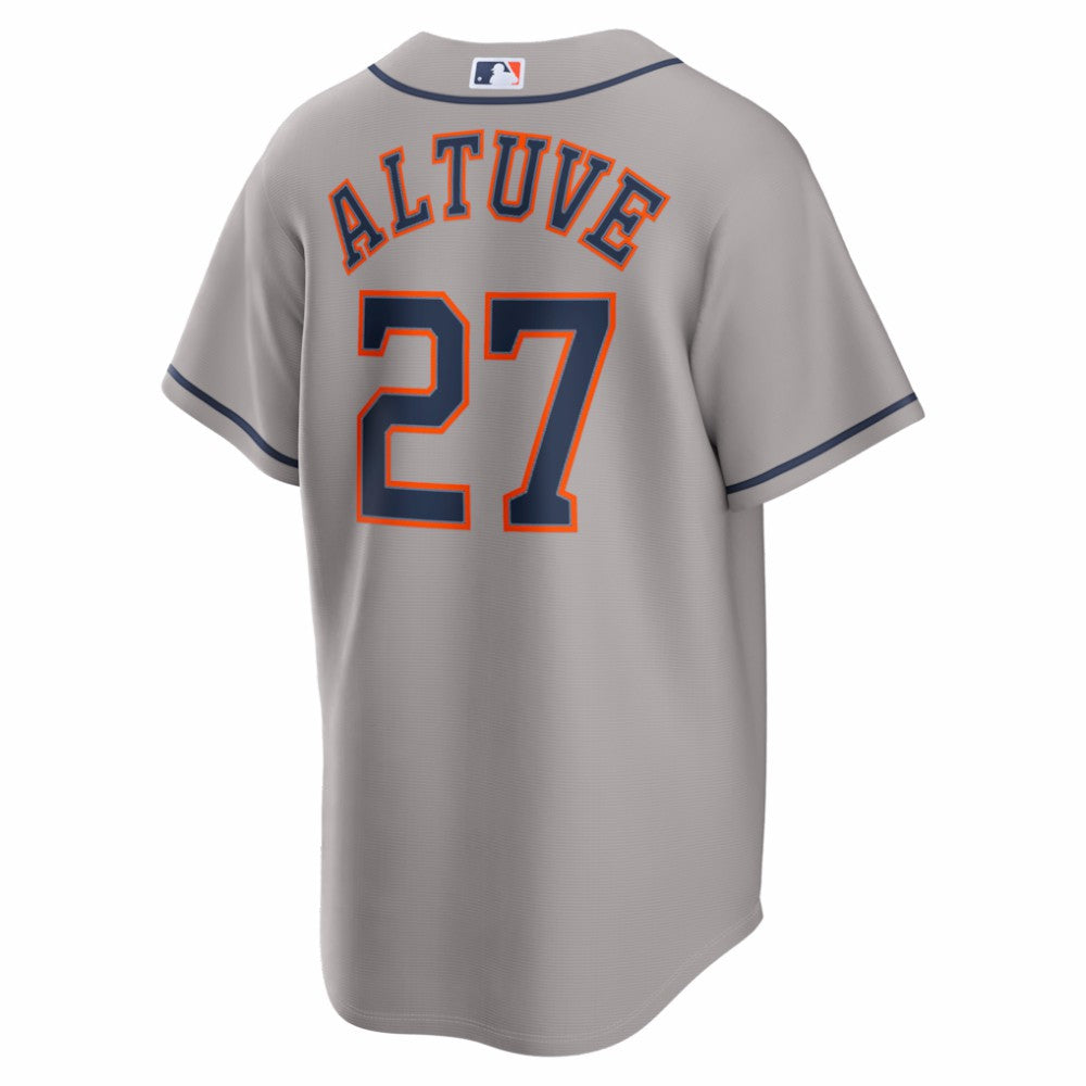 Jose Altuve Houston Astros Road Replica Jersey Gray | Nike