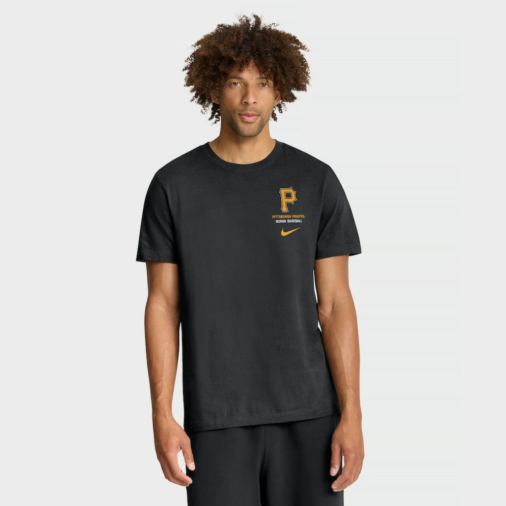 Pittsburgh Pirates Primetime 2-Hit T-Shirt Black | Nike