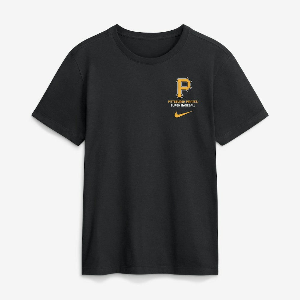 Pittsburgh Pirates Primetime 2-Hit T-Shirt Black | Nike