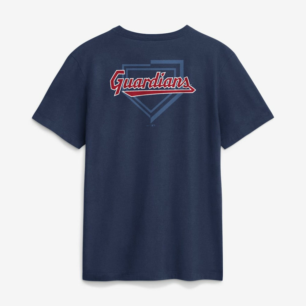 Cleveland Guardians Primetime 2-Hit T-Shirt Navy | Nike