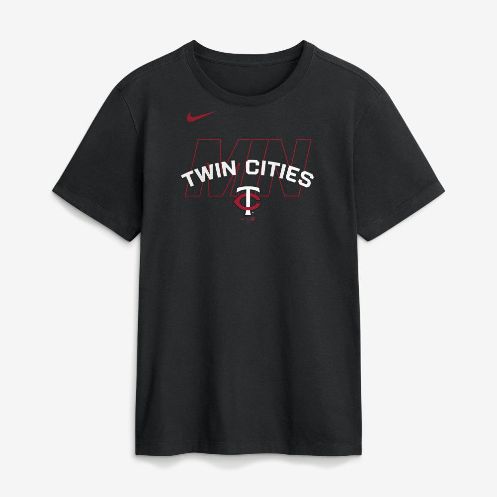 Minnesota Twins Primetime Fashion T-Shirt Black | Nike