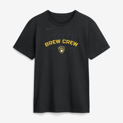 Milwaukee Brewers Primetime Fashion T-Shirt Black | Nike
