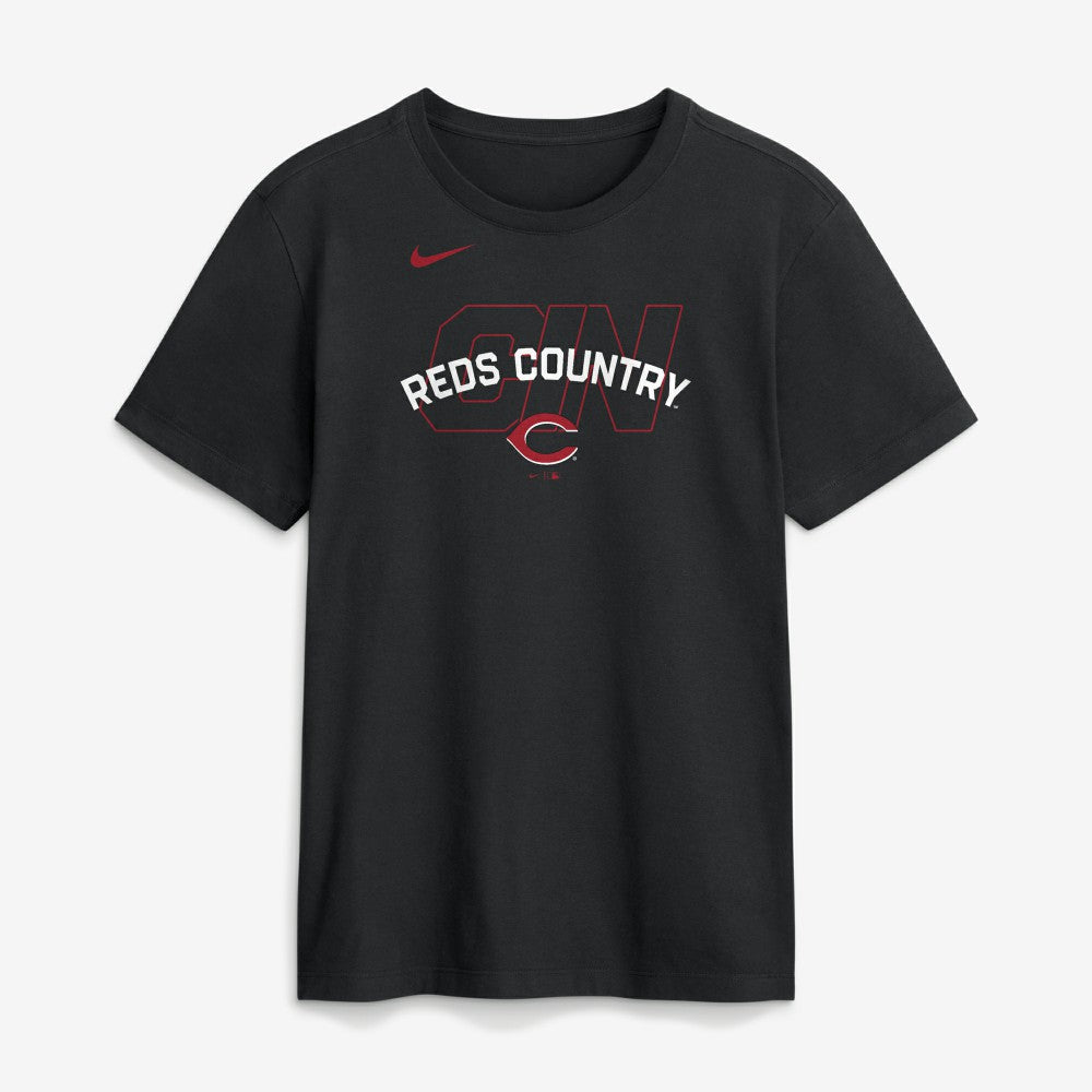 Cincinnati Reds Primetime Fashion T-Shirt Black | Nike