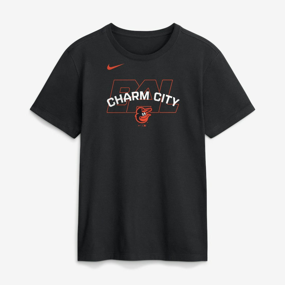 Baltimore Orioles Primetime Fashion T-Shirt Black | Nike