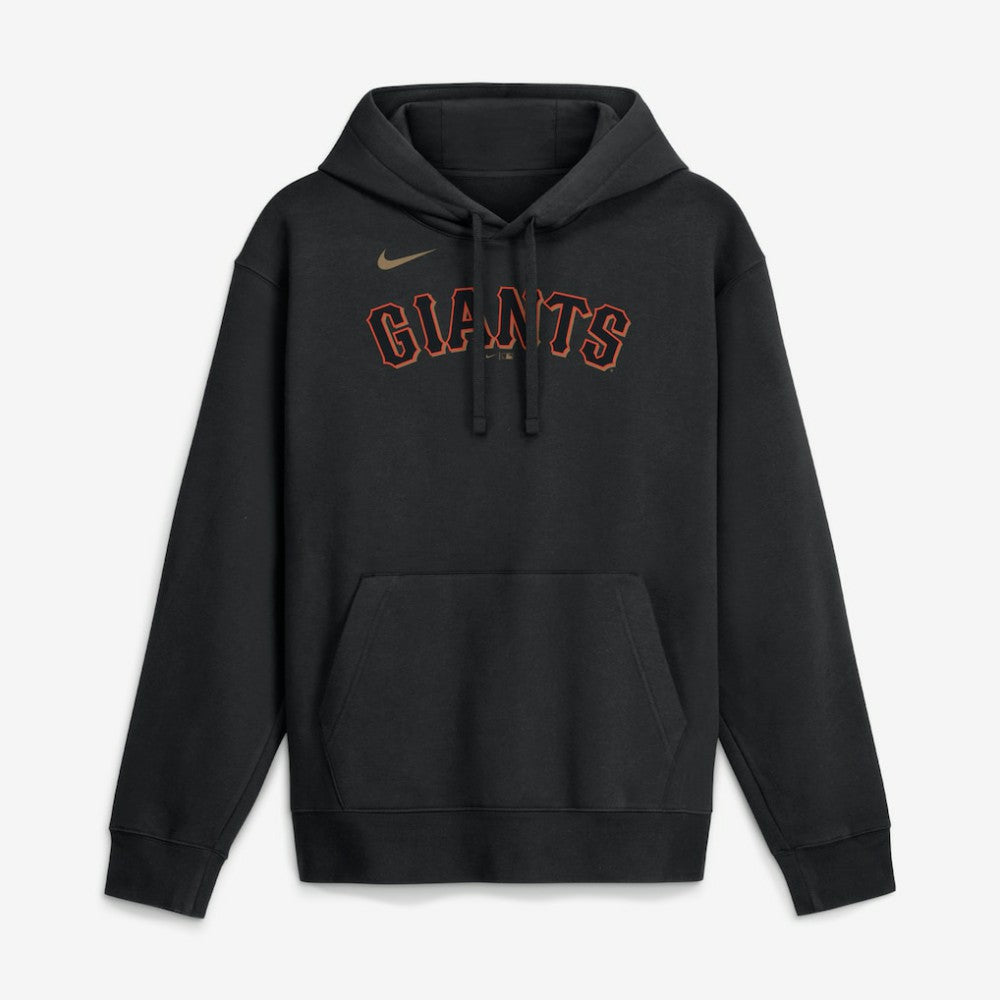 San Francisco Giants Dri-Fit Club Hoodie Black | Nike