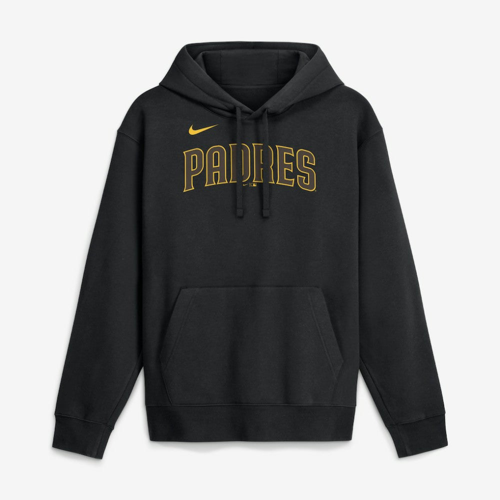 San Diego Padres Dri-Fit Club Hoodie Black | Nike