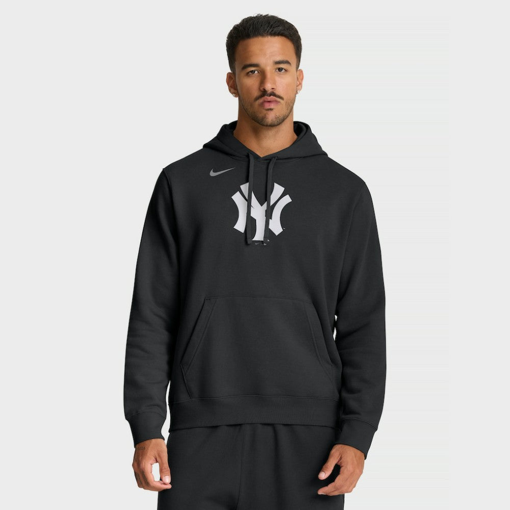 New York Yankees Dri-Fit Club Hoodie Black | Nike