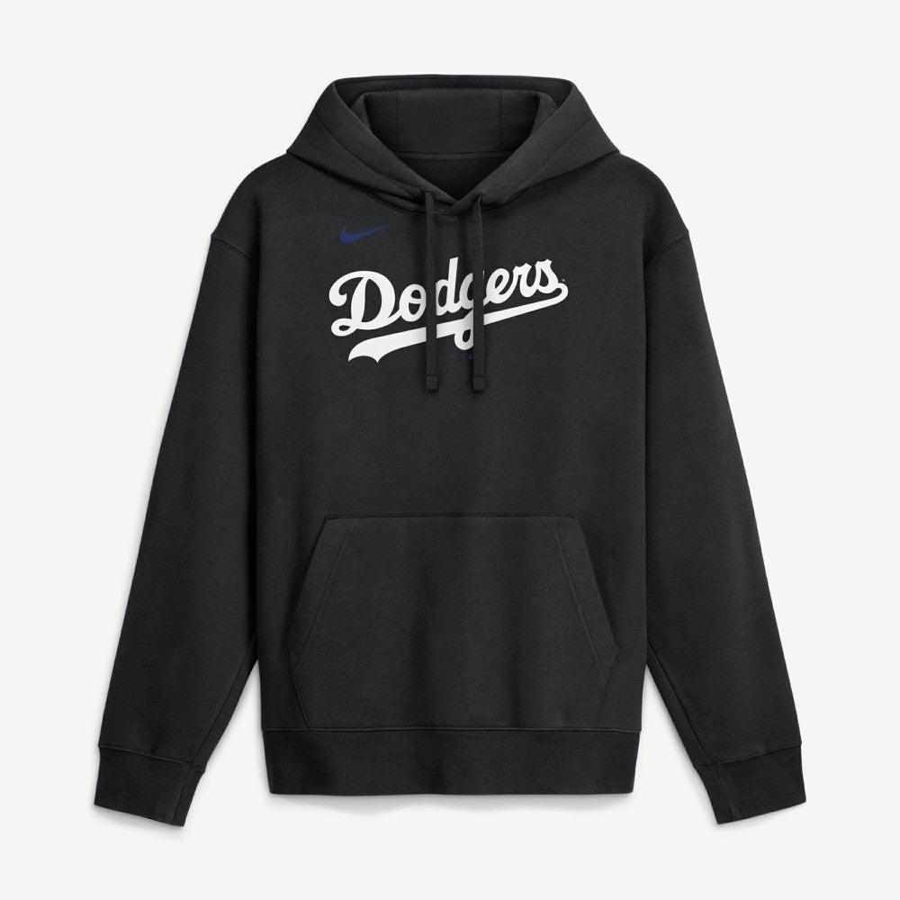 Los Angeles Dodgers Dri-Fit Club Hoodie Black | Nike