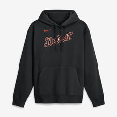 Detroit Tigers Dri-Fit Club Hoodie Black | Nike