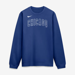 Chicago Cubs Primetime Wordmark Sweatshirt Royal | Nike