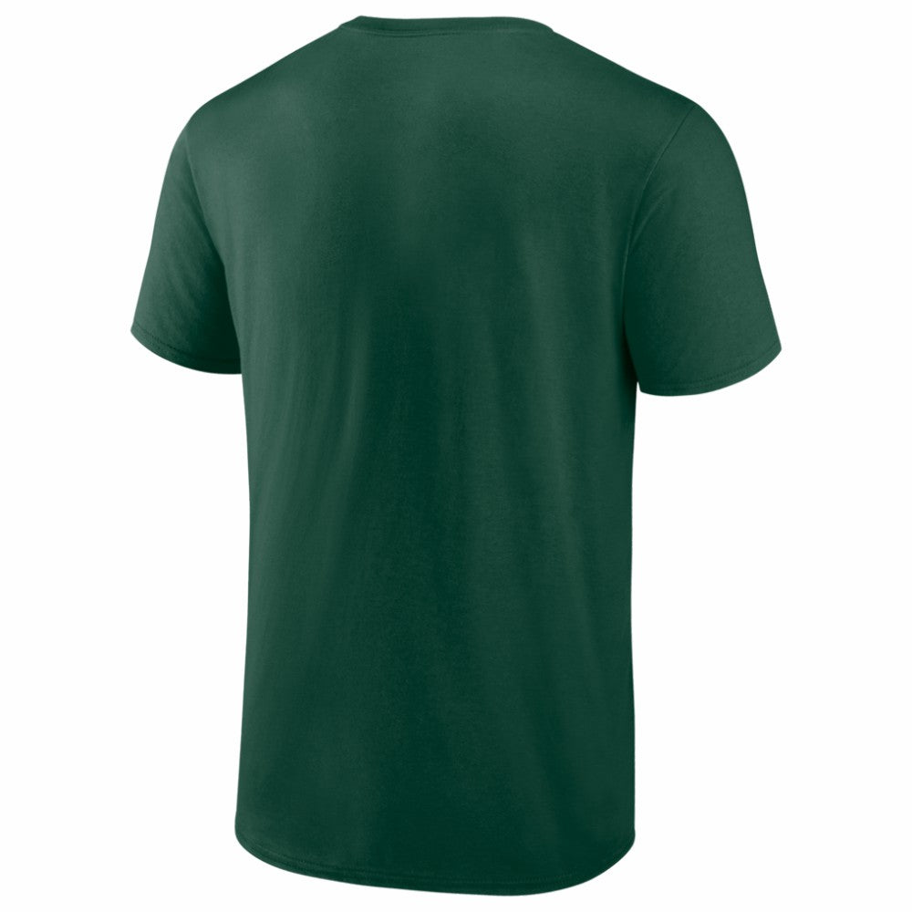 Minnesota Wild Logo Athletic Essential T-Shirt Green