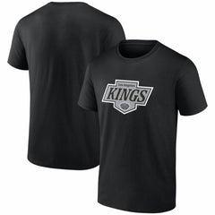 Los Angeles Kings Logo Athletic Essential T-Shirt Black