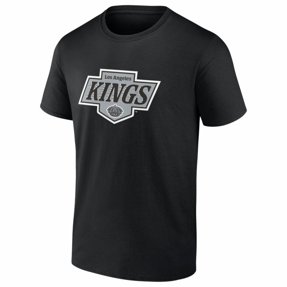 Los Angeles Kings Logo Athletic Essential T-Shirt Black