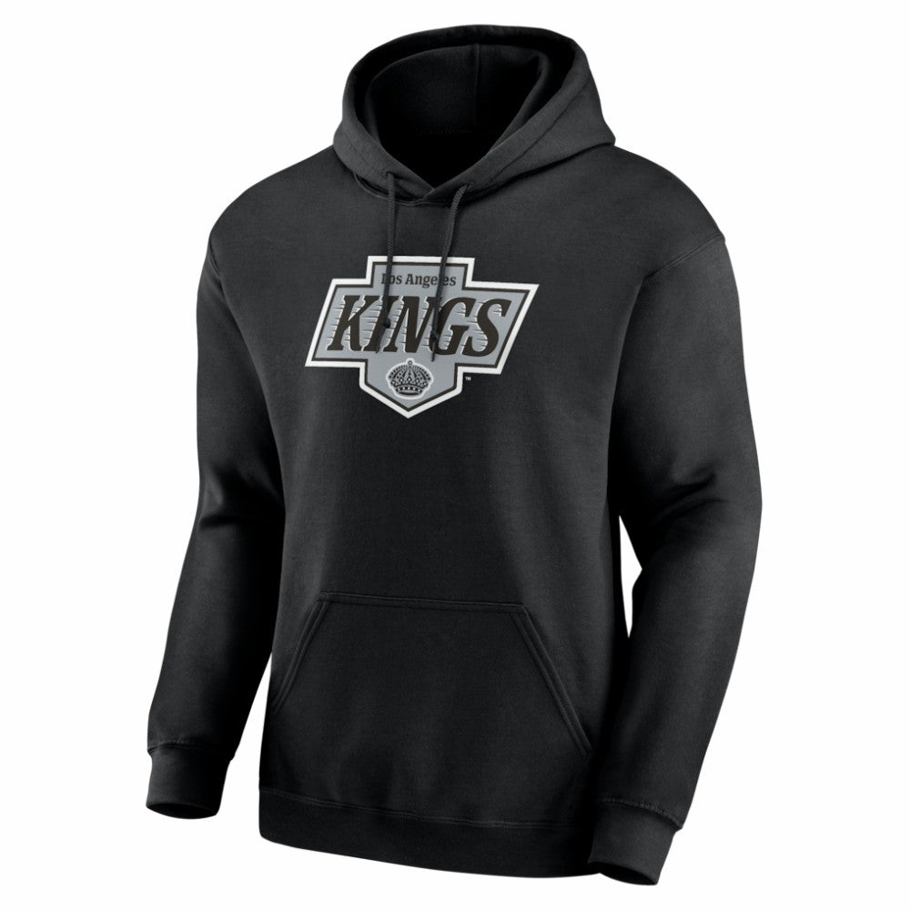 Los Angeles Kings Logo Athletic Essential Hoodie Black