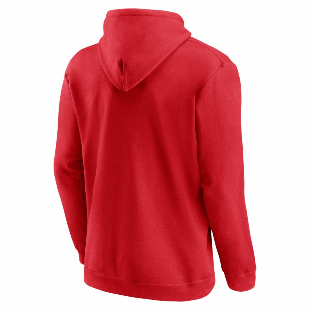Detroit Red Wings Logo Athletic Essential Hoodie Red