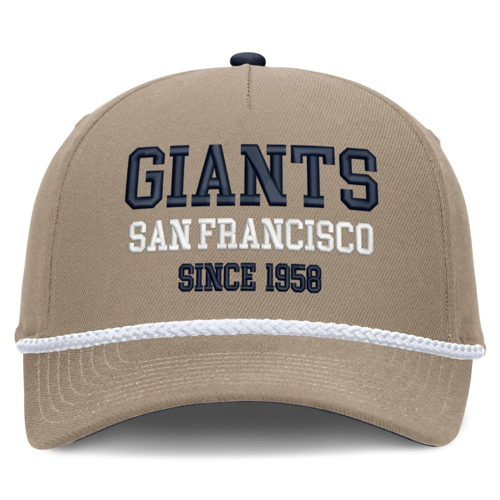 San Francisco Giants Father's Day Rope Rise Adjustable Hat Khaki | Nike