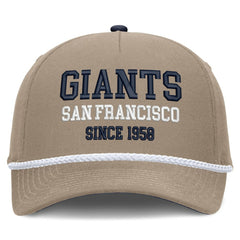 San Francisco Giants Father's Day Rope Rise Adjustable Hat Khaki | Nike